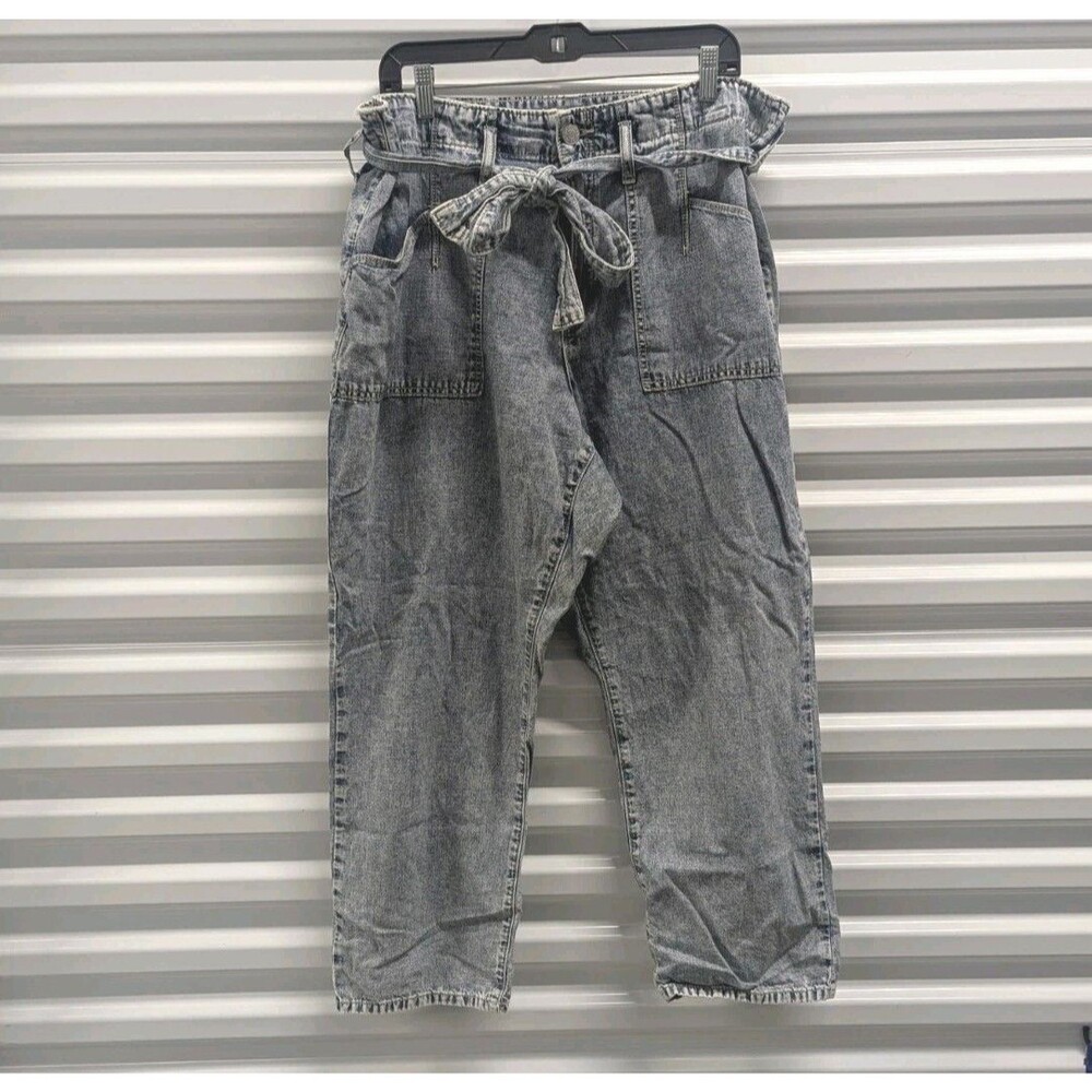 Y2K Grunge Torrid‎ Size 12 Vintage Inspired High Rise Cotton/Linen Baggy Jeans